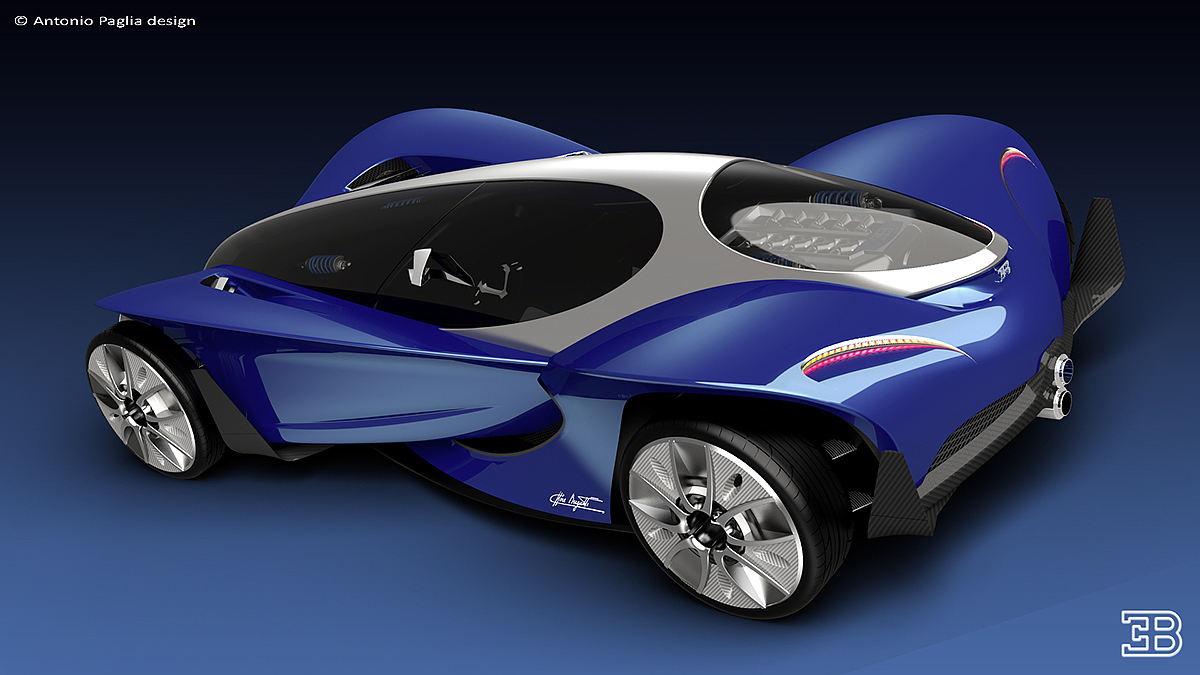 Bugatti Chiel，Dream，automobile，conceptual design，flight，